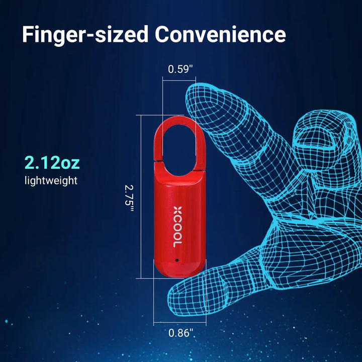 Skanto | InstaSecure Fingeravtrykk Hengelås