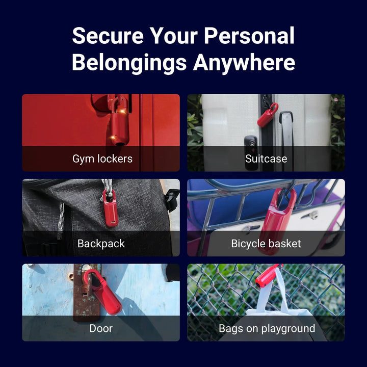 Skanto | InstaSecure Fingeravtrykk Hengelås