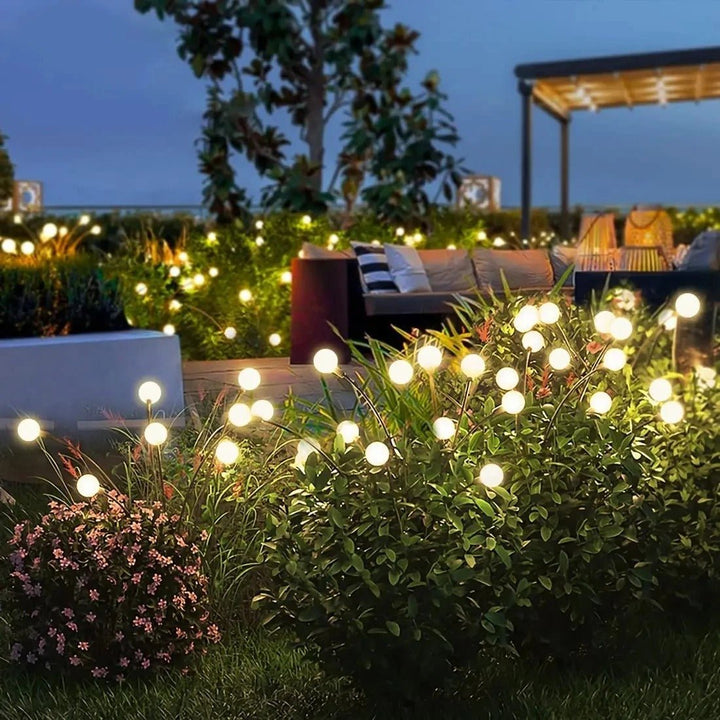 Skanto | FireFly Lights Candy – Solcelle hagebelysning for en magisk atmosfære om natten