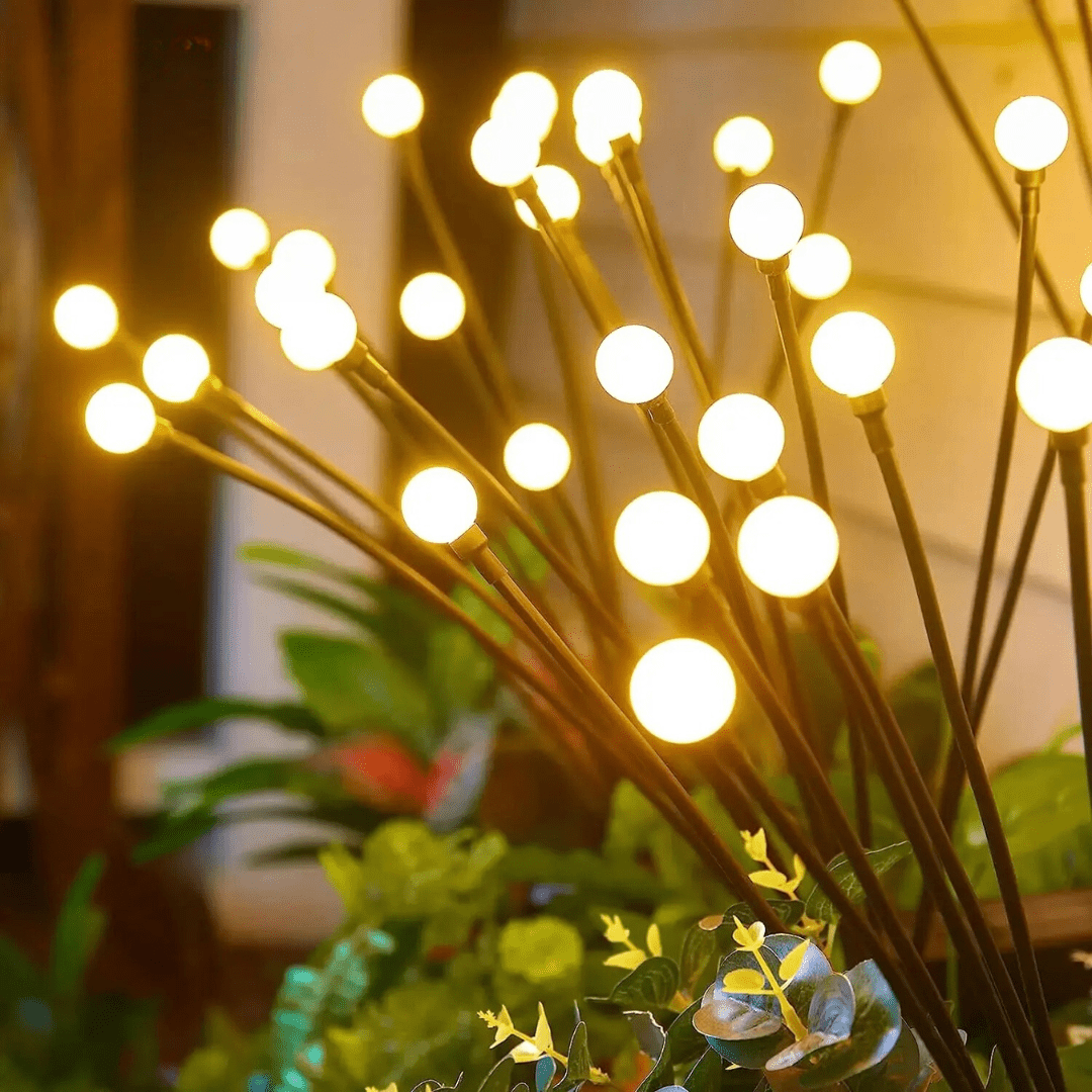 Skanto | FireFly Lights Candy – Solcelle hagebelysning for en magisk atmosfære om natten