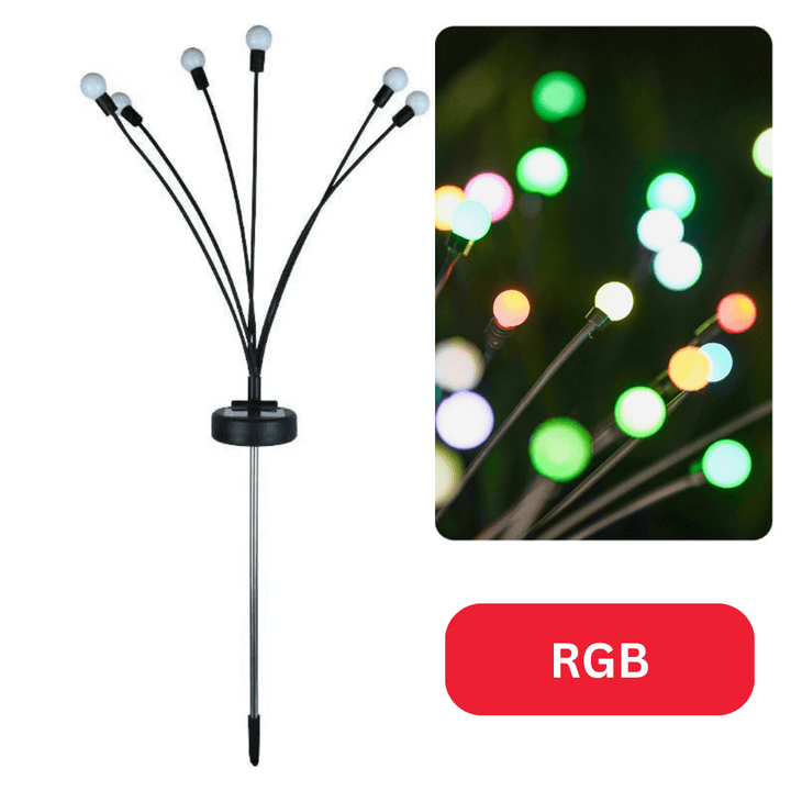 Skanto | FireFly Lights Candy – Solcelle hagebelysning for en magisk atmosfære om natten