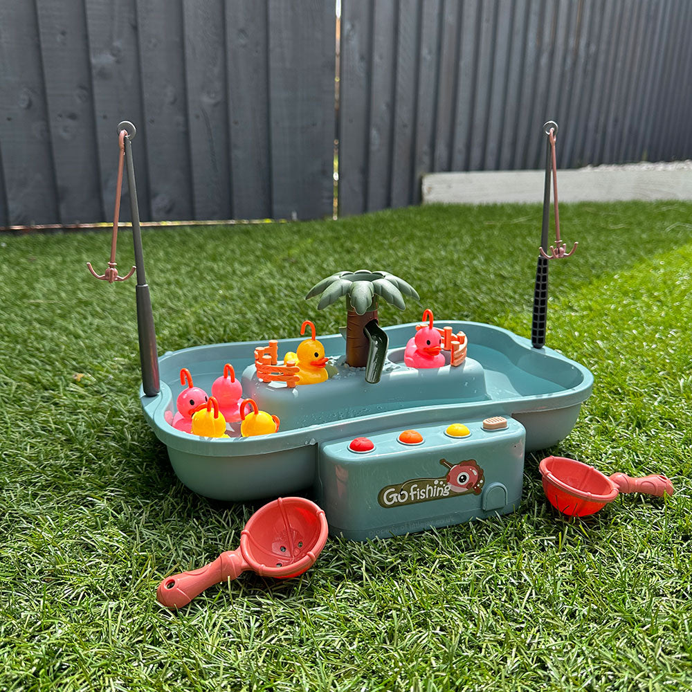 Norvo | Duck Splash | La barnet ditt le i badekaret - Interaktivt fiskespill med små ender