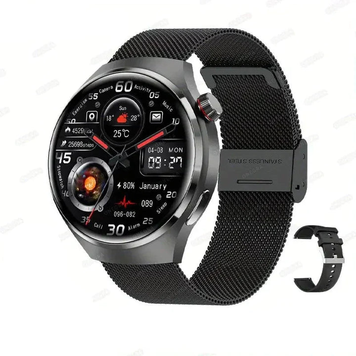 Skanto | smart blodsukker måler Smartwatch klokke for menn