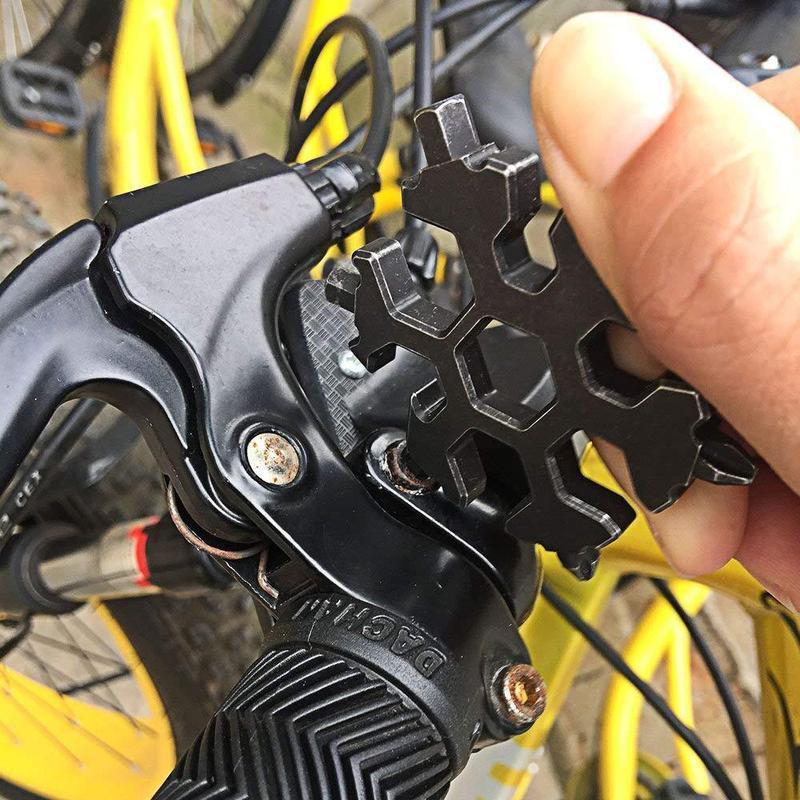 Norvo | 18-i-1 rustfritt stål snøfnugg multi-verktøy