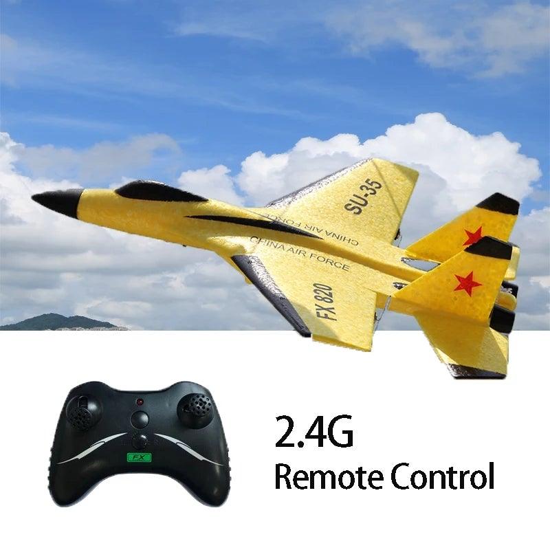 Skanto | Fizzy Plane - Remote Control Fighter Hobby Plane Glider