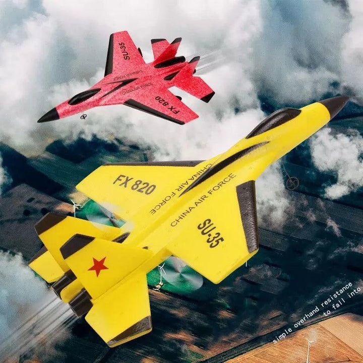 Skanto | Fizzy Plane - Remote Control Fighter Hobby Plane Glider