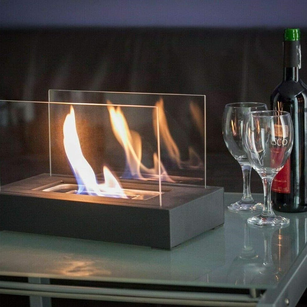 Skanto | FlameGlow Bioetanol Bordpeis – Ekte ild uten røyk eller sot