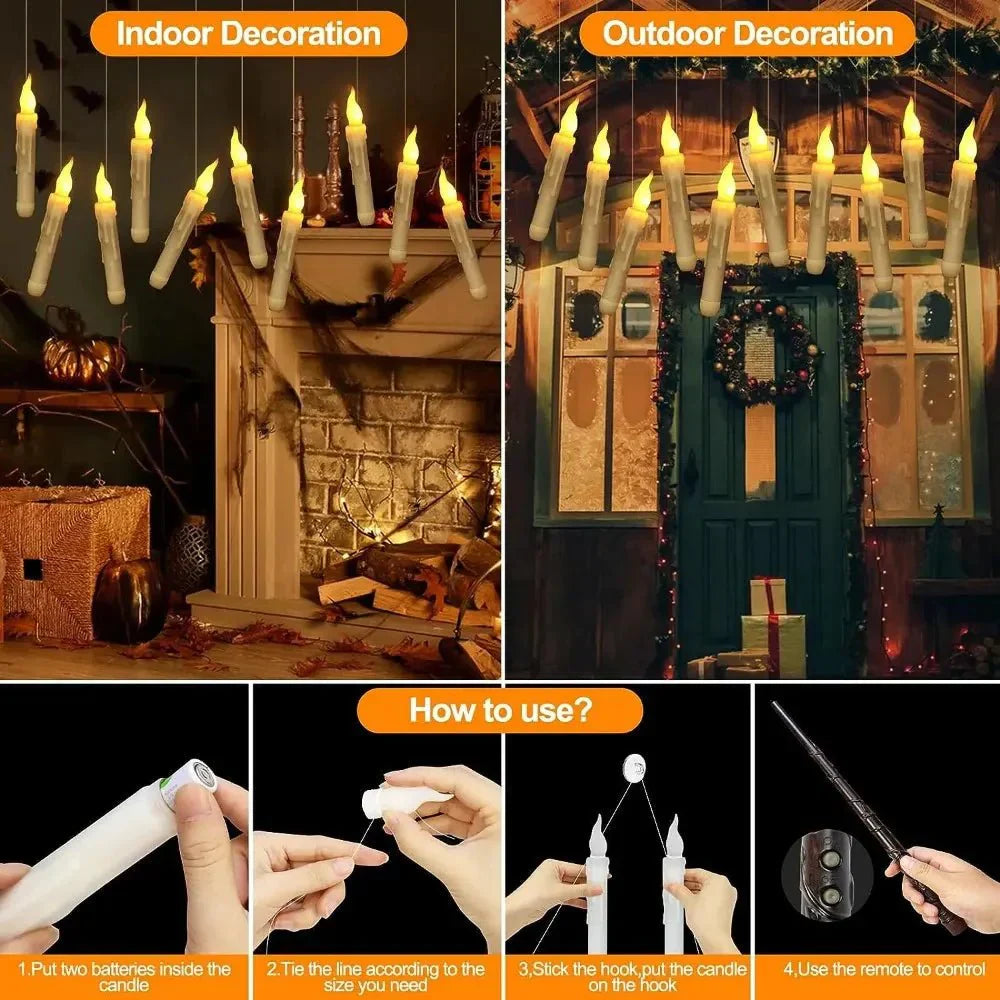 Skanto | Flameless Magic Flytende Lys