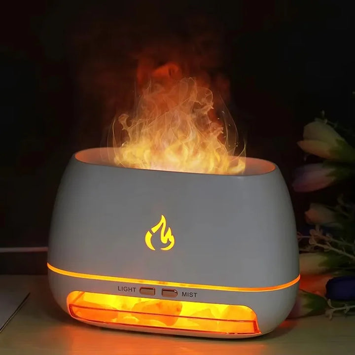 ZoutLicht Aroma Diffuser – Himalayasaltlampe med duftdispersjon og farge lys | Skanto