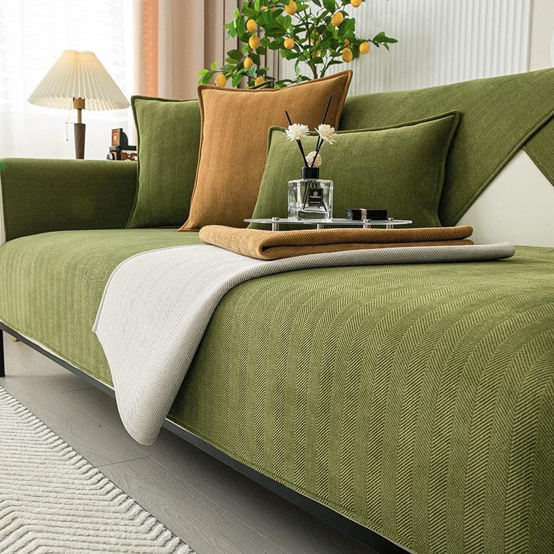 Skanto | Komfortabel Rutsjesikker Deksel for Sofaen Din - SnugMat
