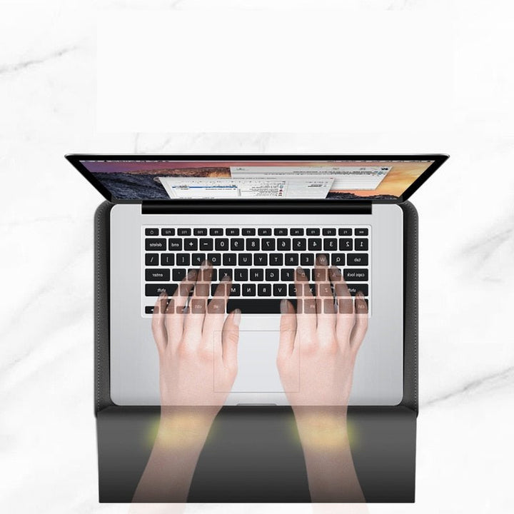 Skanto | FlexiGuard – Slank Vanntett Laptop Sleeve med Støtbeskyttelse & Stativ