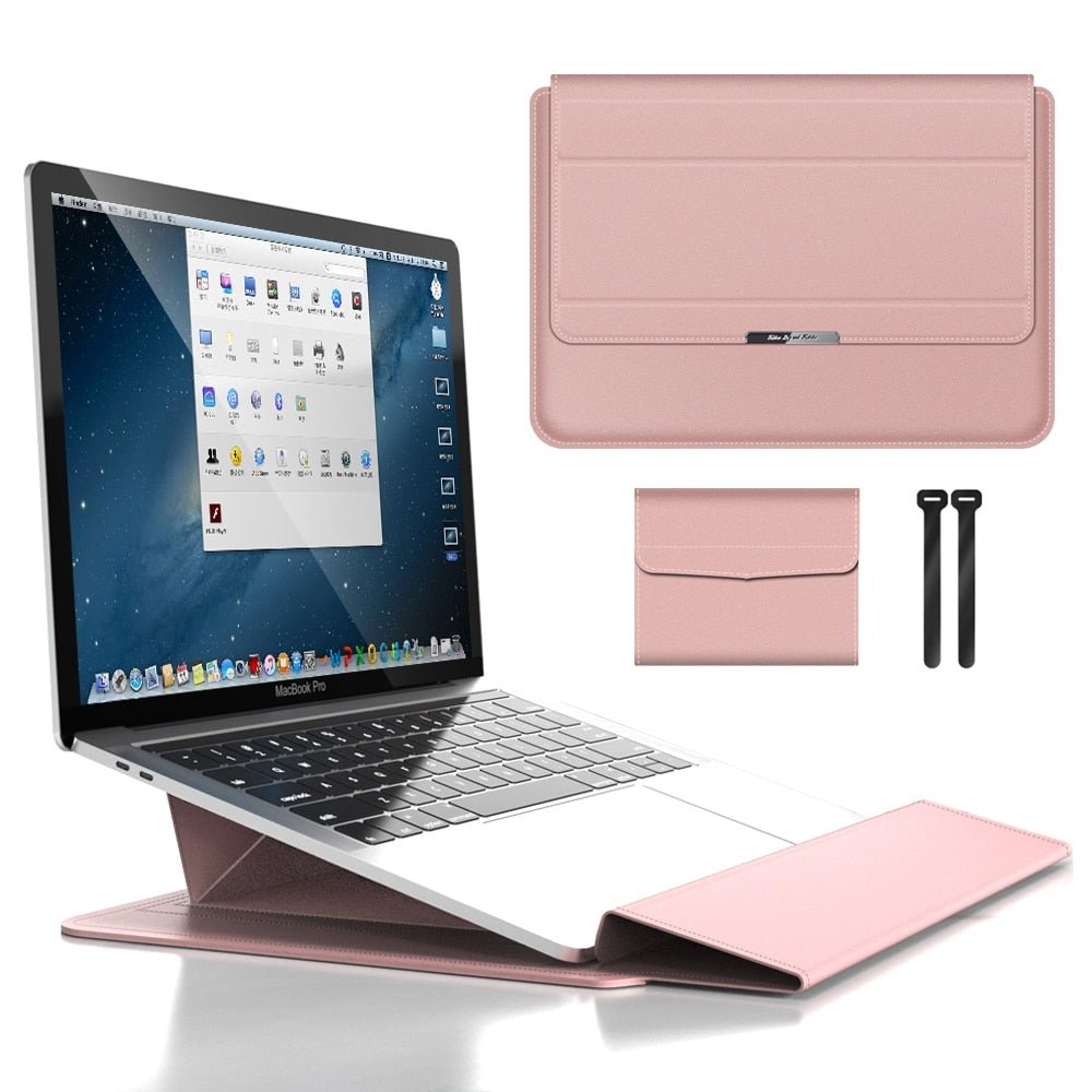 FlexiGuard – Schlanke, wasserdichte Laptoptasche med Stoßschutz og Ständer