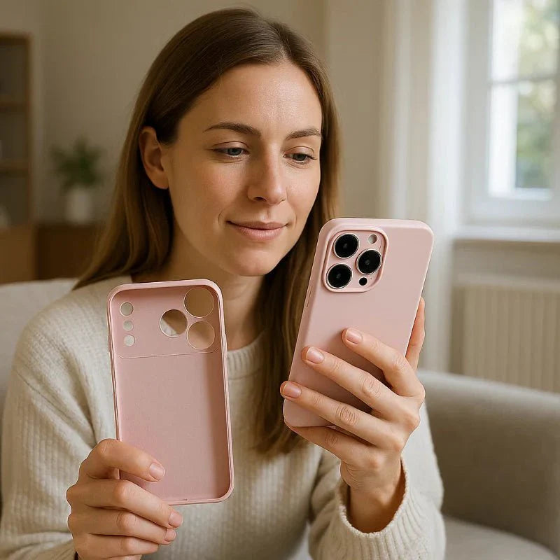 FLEXISHIELD – Stoßfeste TPU-Silikonhülle for iPhone 16 og 17-serien