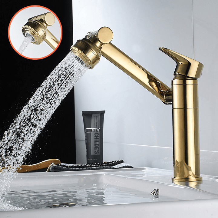 Flexispout – 360° fleksibel Armatur med Sprühfunksjon for mer Komfort am Waschbecken