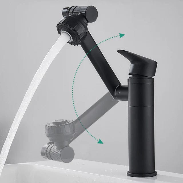 Flexispout – 360° fleksibel Armatur med Sprühfunksjon for mer Komfort am Waschbecken