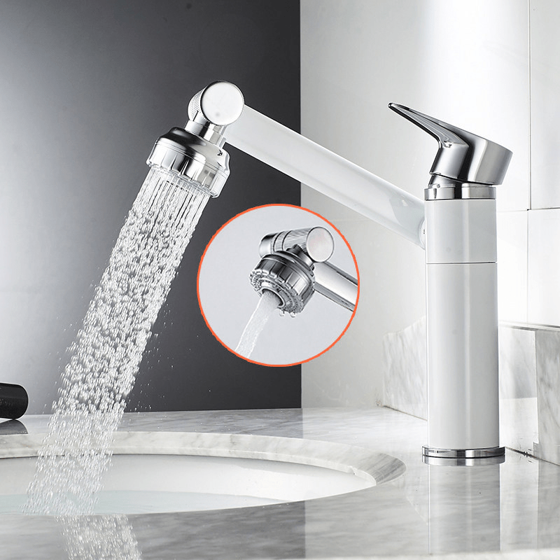 Flexispout – 360° fleksibel Armatur med Sprühfunksjon for mer Komfort am Waschbecken