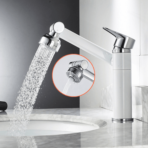 Flexispout – 360° fleksibel Armatur med Sprühfunksjon for mer Komfort am Waschbecken