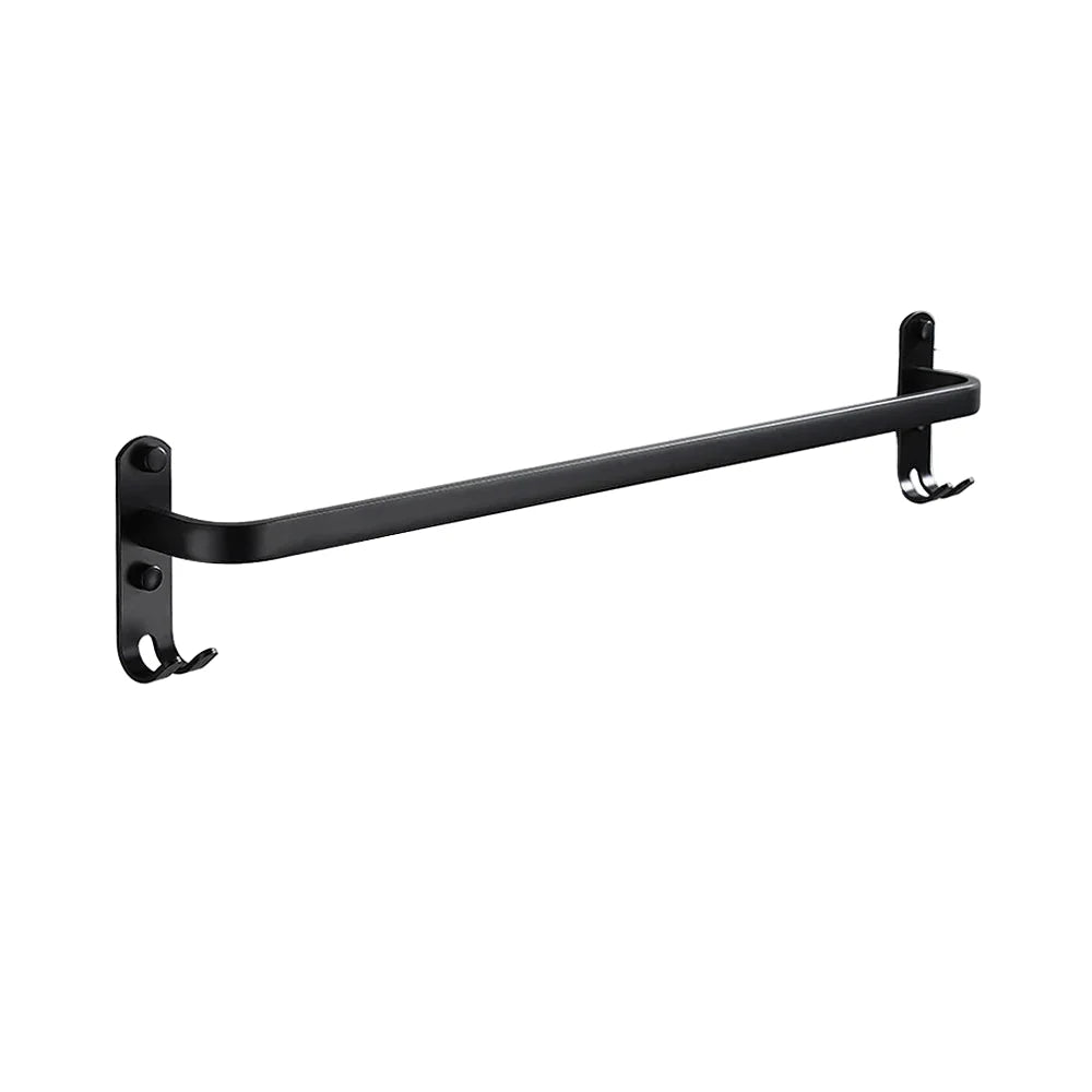 Skanto | FlexRack – Veggmontert Aluminium Baderomsregal med 3 Tverrbjelker