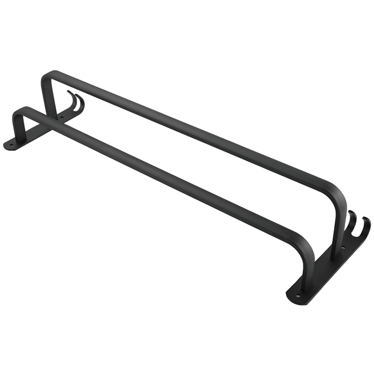 Skanto | FlexRack – Veggmontert Aluminium Baderomsregal med 3 Tverrbjelker