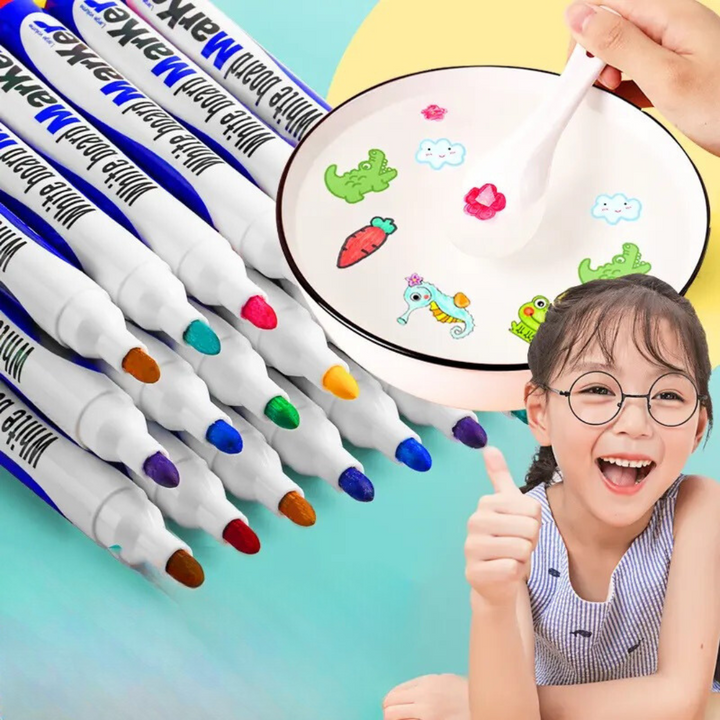 Skanto | Vanntegning Vaskbare Farge Marker Penner