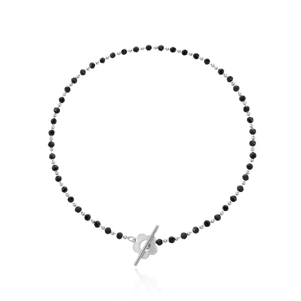 Skanto | Blomster Choker Blomst Lås Halskjede