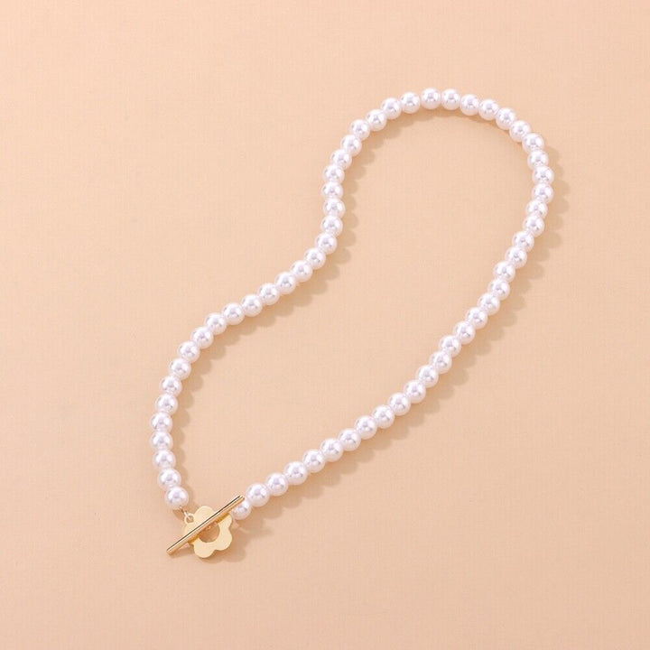 Skanto | Blomster Choker Blomst Lås Halskjede