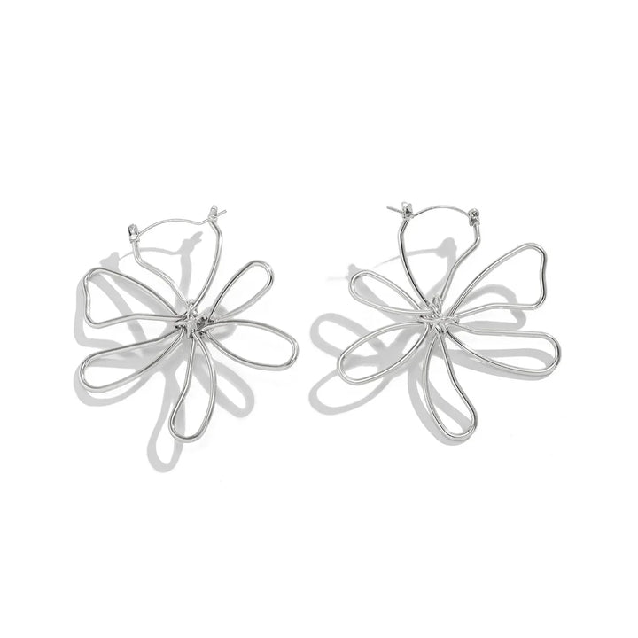 Skanto | Blomster Knotte Omriss Øredobber