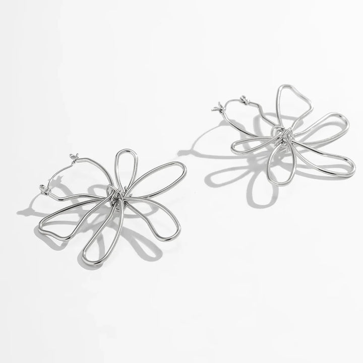 Skanto | Blomster Knotte Omriss Øredobber