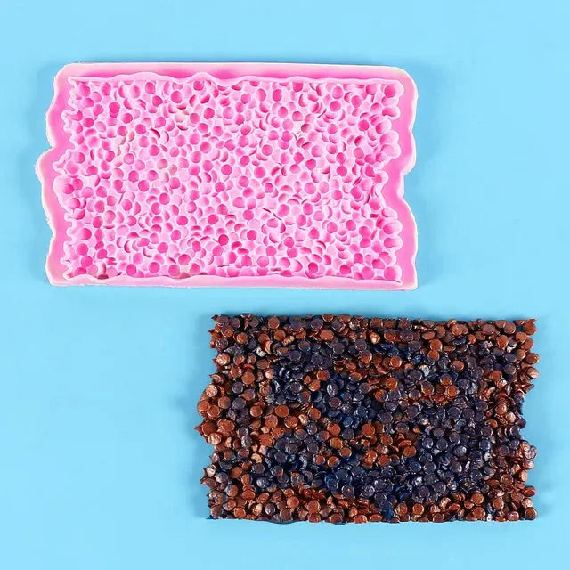 Blomst Fondant Kake Kant Dekorasjon Silikonform DIY Bakeverktøy | Skanto
