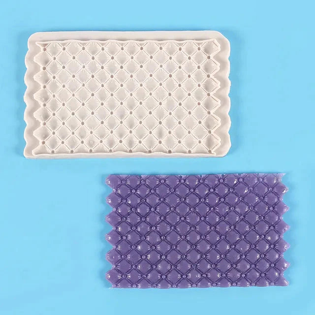 Blomst Fondant Kake Kant Dekorasjon Silikonform DIY Bakeverktøy | Skanto