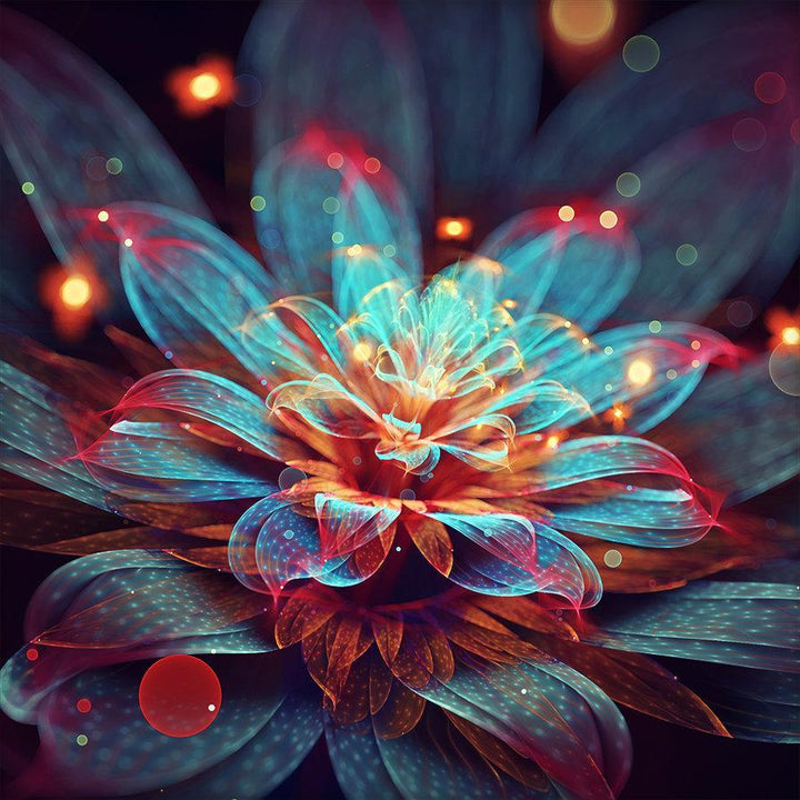 Mystical Flower - GemPaint Kit | Skanto