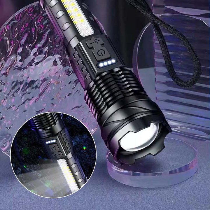 Skanto | Langdistanse Hvit Laser Ultra-lett Sterk Lommelykt