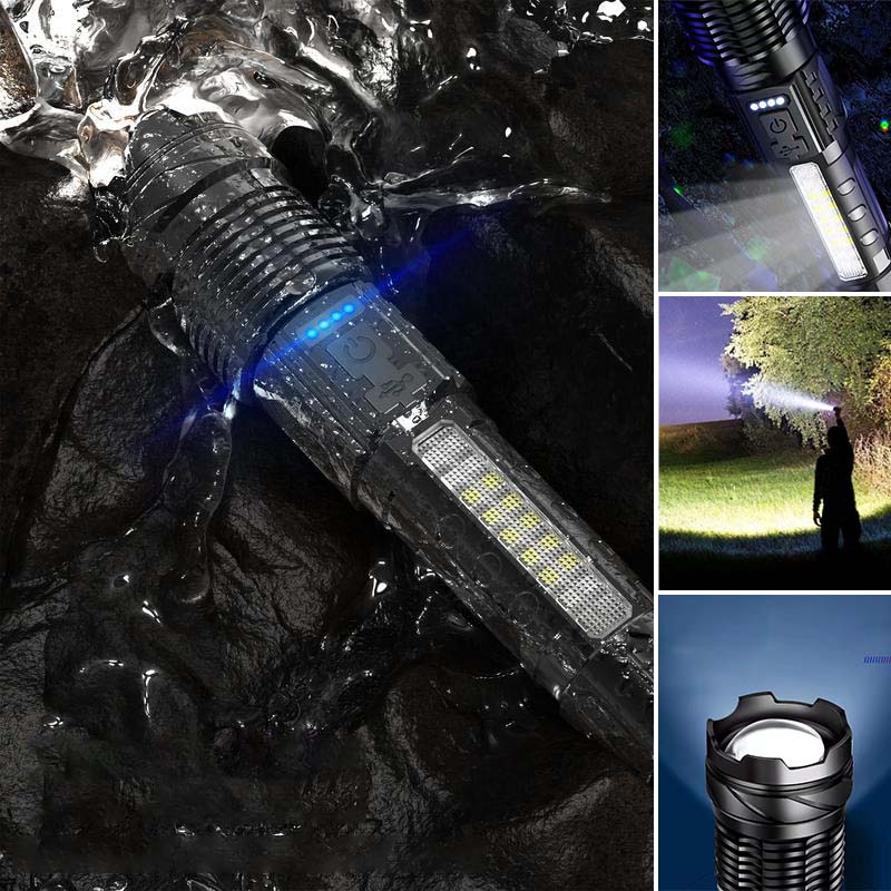 Skanto | Langdistanse Hvit Laser Ultra-lett Sterk Lommelykt