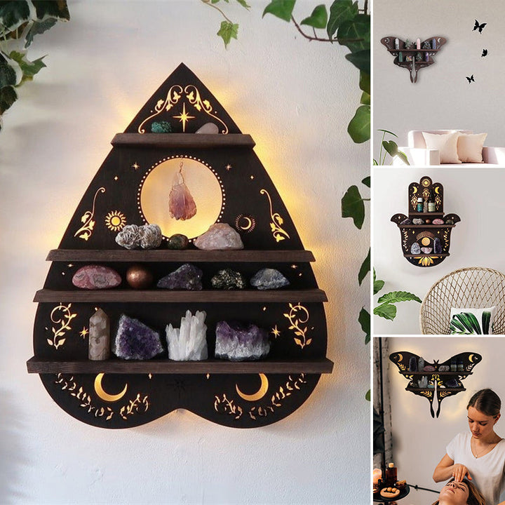 Luna Moth Lampe Krystallhyller | Skanto