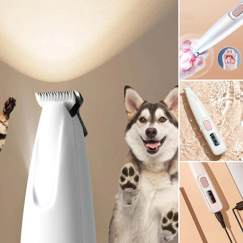 Skanto | Dyrehårtrimmer med LED-lampe