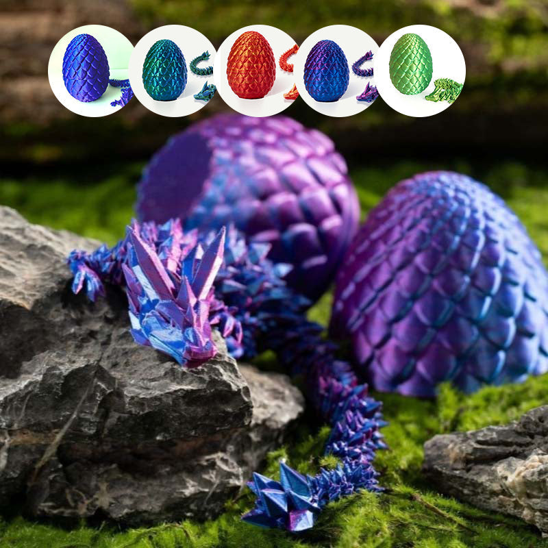 Skanto | Edelsten Drage Egg Ornamenter
