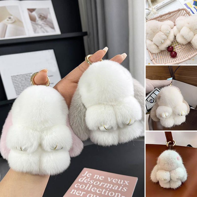 Håndlagde myke Bunny PomPom Charms (Boksedisjon) | Skanto