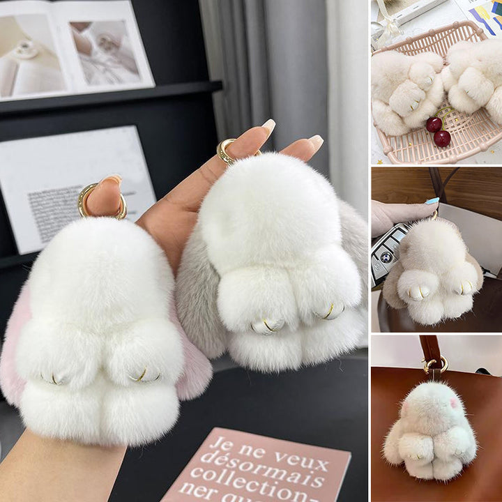 Håndlagde myke Bunny PomPom Charms (Boksedisjon) | Skanto