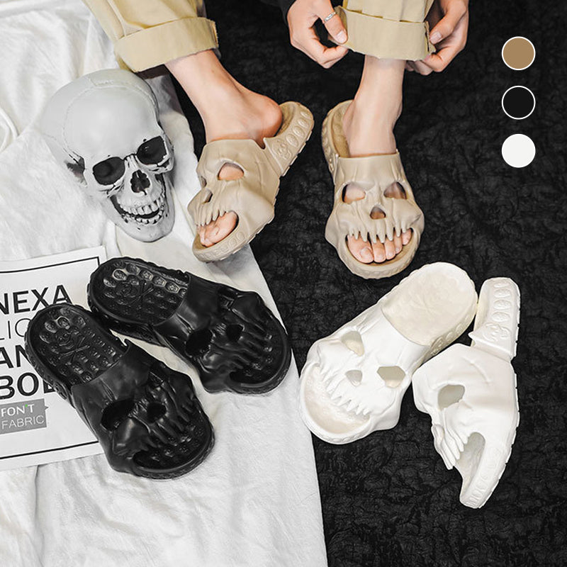 Skanto | Skull Design Enkelt Bånd Tøfler