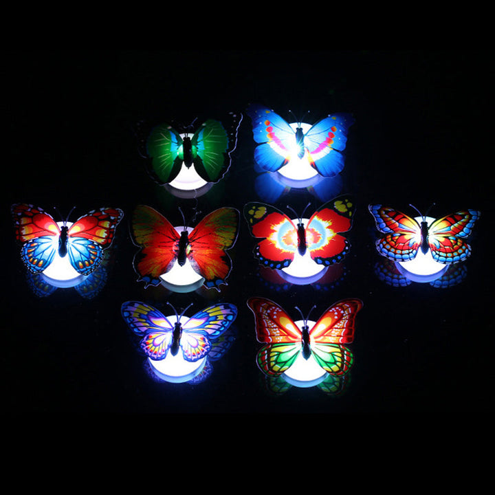 Skanto | 3D LED Sommerfugl Dekorasjon Nattlys