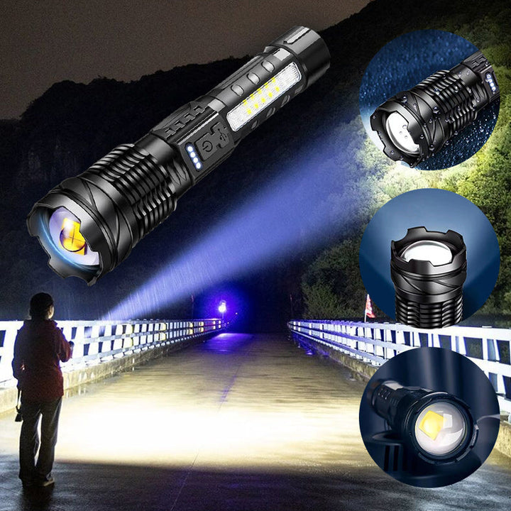 Skanto | Langdistanse hvit laser ultra-lysstyrke lommelykt