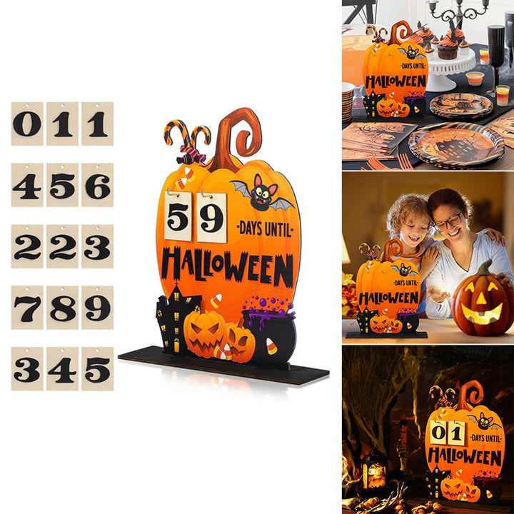 Wood Halloween Advent Calendar | Skanto