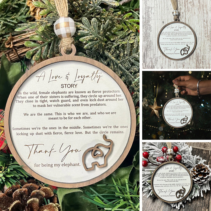 Skanto | Vennskaps Elefant Ornament