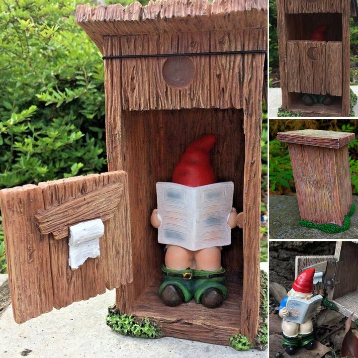 Skanto | Morsom Nisse Hage Statue
