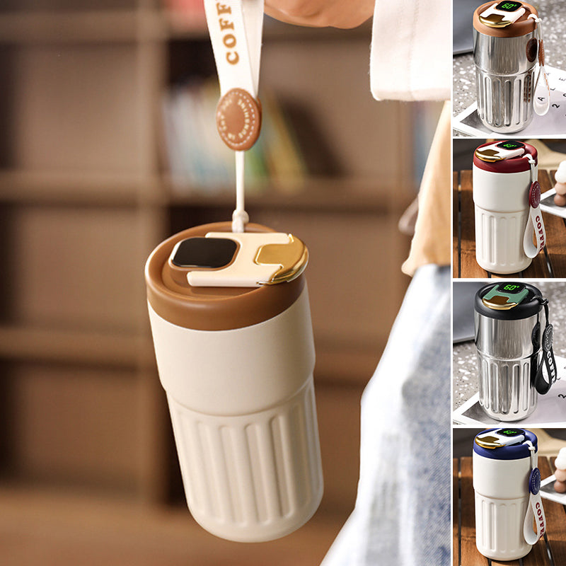 Kaffe Termos Med Temperaturvisning | Skanto