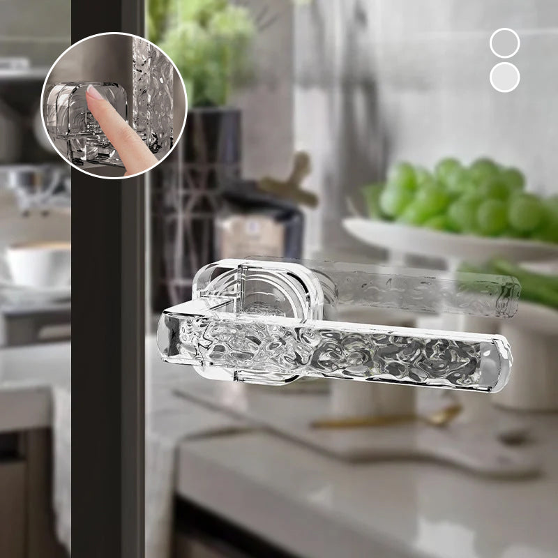 Skanto | Transparent Ripple Multifunctional Suction Cup Handles