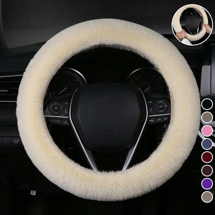 Universal Plush Rattdeksel for Bil | Skanto
