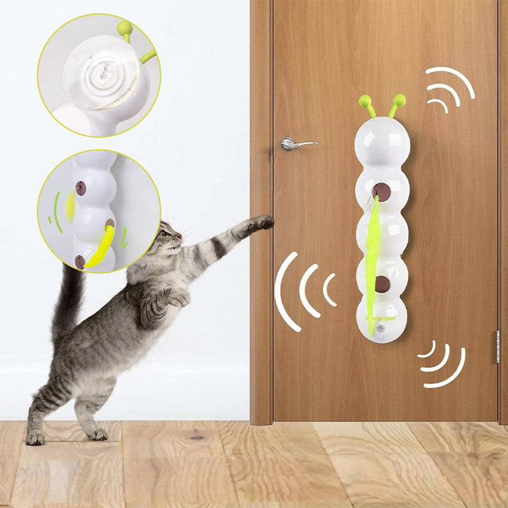 Skanto | Interaktiv Elektrisk Caterpillar Katt Leketøy