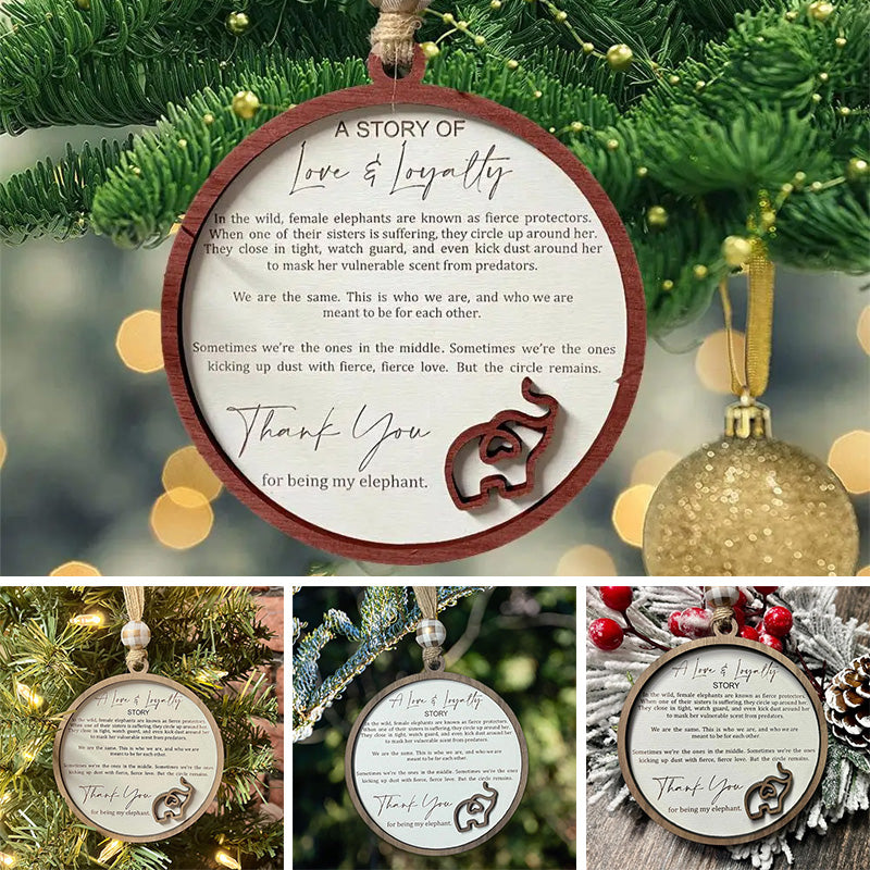 Skanto | Vennskaps Elefant Ornament