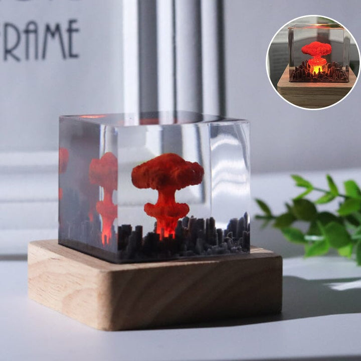 Resinlampe med eksplosive bomber | Skanto
